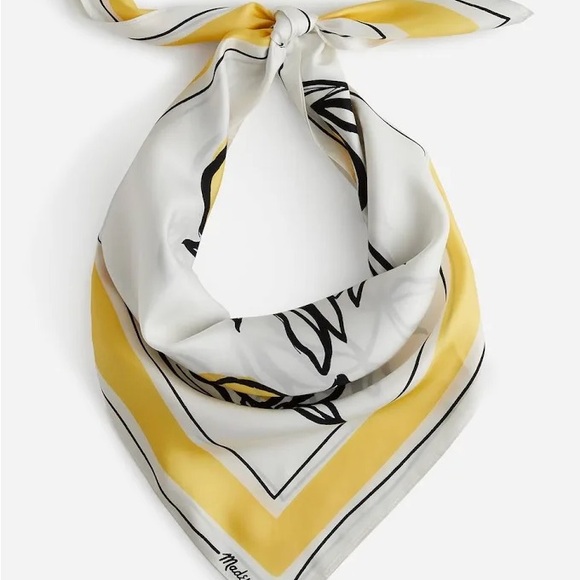 Madewell Silk Bandana - Picture 2 of 5